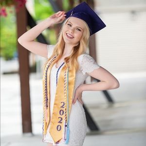 Scalloped lace dress